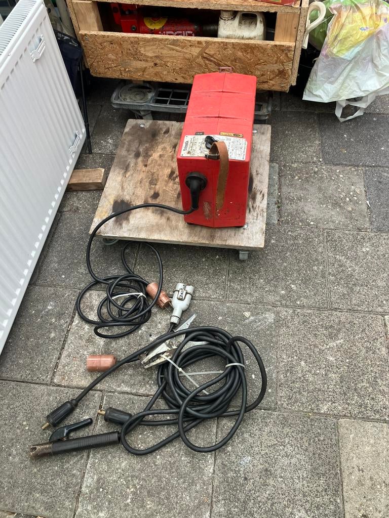 Lasmachine elektroden rowac 220-380 v 230-400 v, Ophalen of Verzenden, Gebruikt, 150 tot 250 ampère, Elektroden