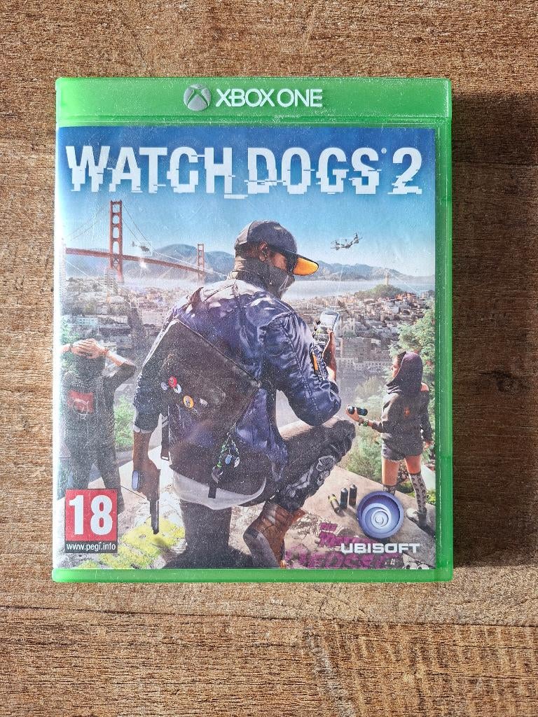 Xbox one Watch dogs 2, Avontuur en Actie, Vanaf 18 jaar, 1 speler, Eén computer