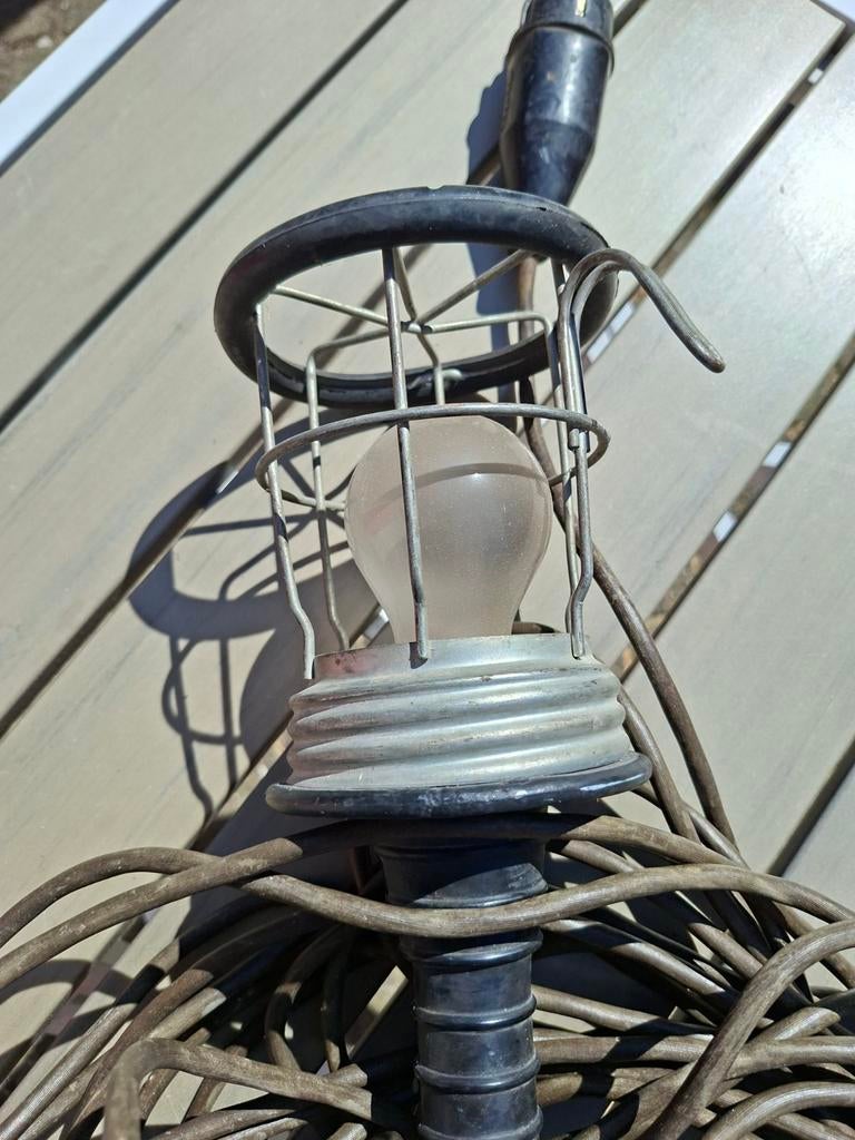 Klassieke looplamp met lange kabel, Ophalen of Verzenden