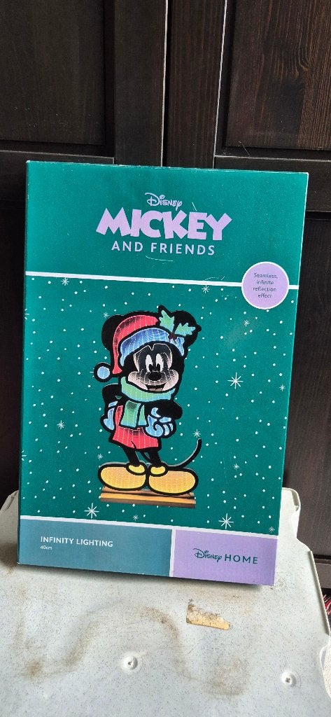 mickey mouse infinity lightning, Verzamelen, Ophalen, Mickey Mouse, Nieuw, Beeldje of Figuurtje