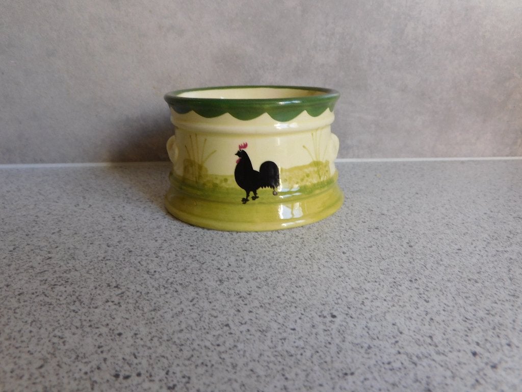 Confiture Pot Kip en Haan Zeller Keramik, Keramiek, Overige typen, Ophalen of Verzenden, Zo goed als nieuw