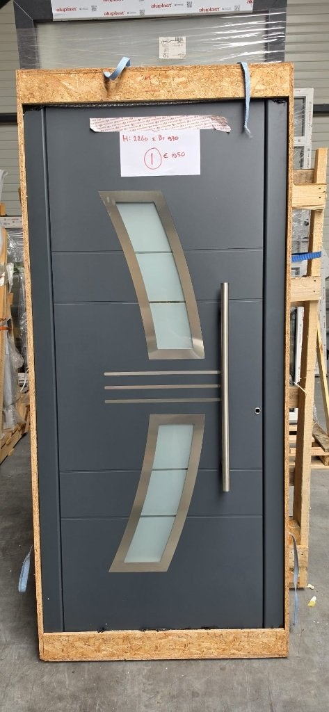 Verschillende voordeuren, Doe-het-zelf en Verbouw, Deuren en Horren, Glas, 200 tot 215 cm, Ophalen, 100 tot 120 cm