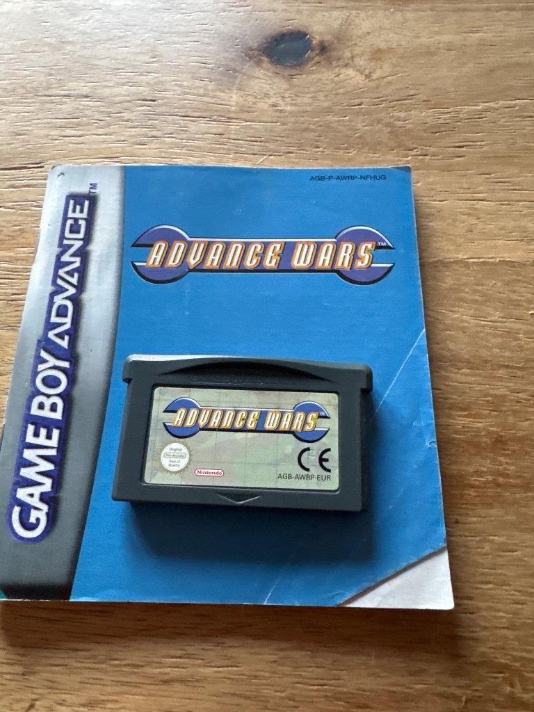 Advance Wars - EU editie - Game boy advance, 1 speler, Ophalen, Gebruikt, Vanaf 3 jaar