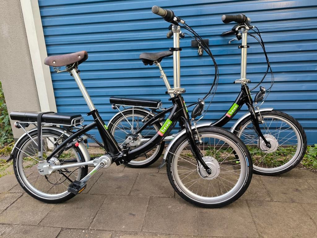 2x Z.G.A.N Beixo Compact Elektrische Vouwfietsen, 20 inch of meer, Versnellingen, Ophalen of Verzenden, Zo goed als nieuw