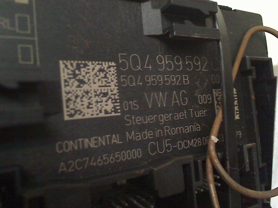Computer Diversen Volkswagen Golf VII (AUA) 2014 5q0937084n, Gebruikt, Volkswagen, Volkswagen AG, Kundenbetreuung@volkswagen.de