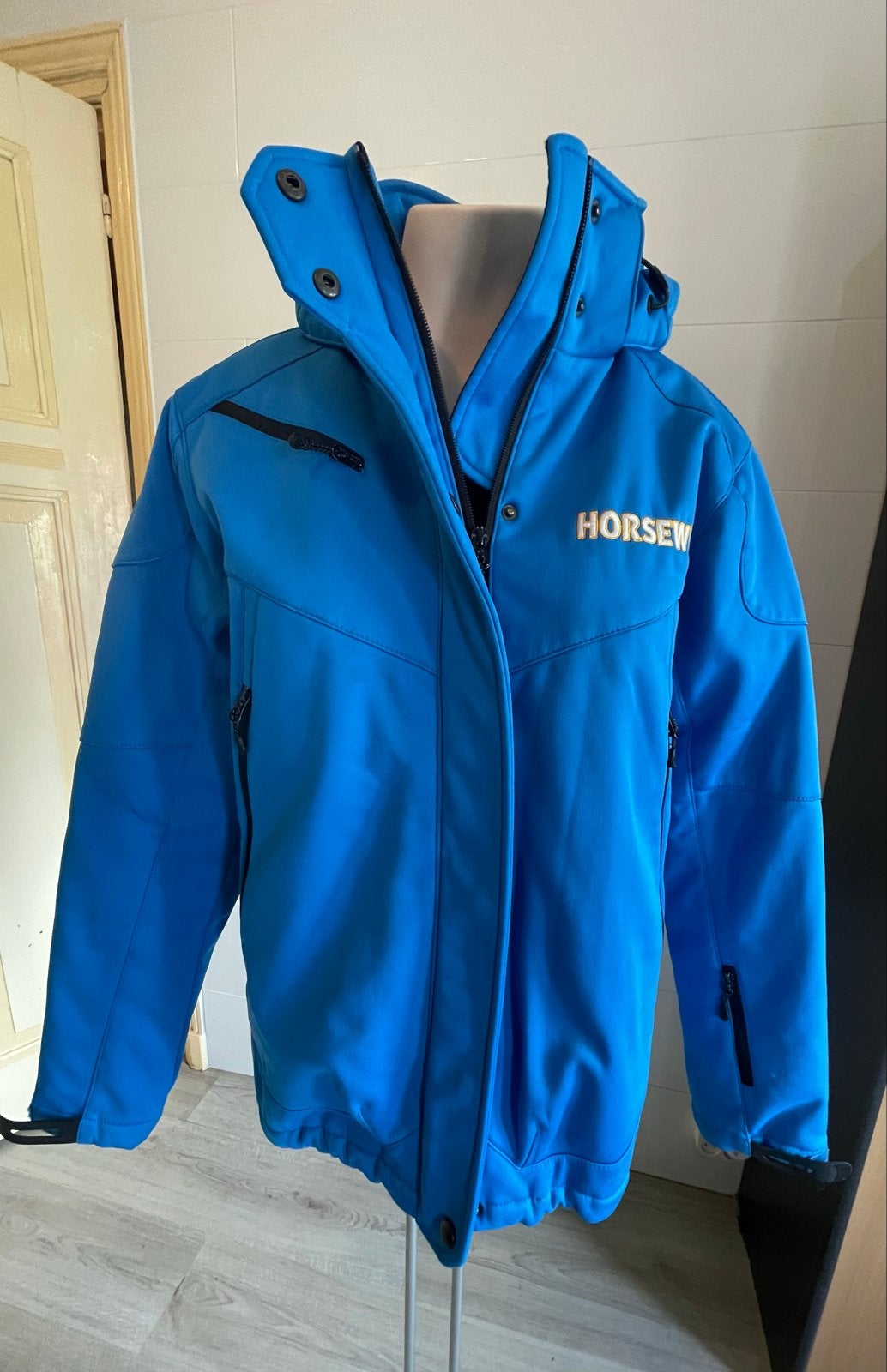 Horsemise Softshell Jas - Blauw, Ophalen of Verzenden, Zo goed als nieuw, Jack