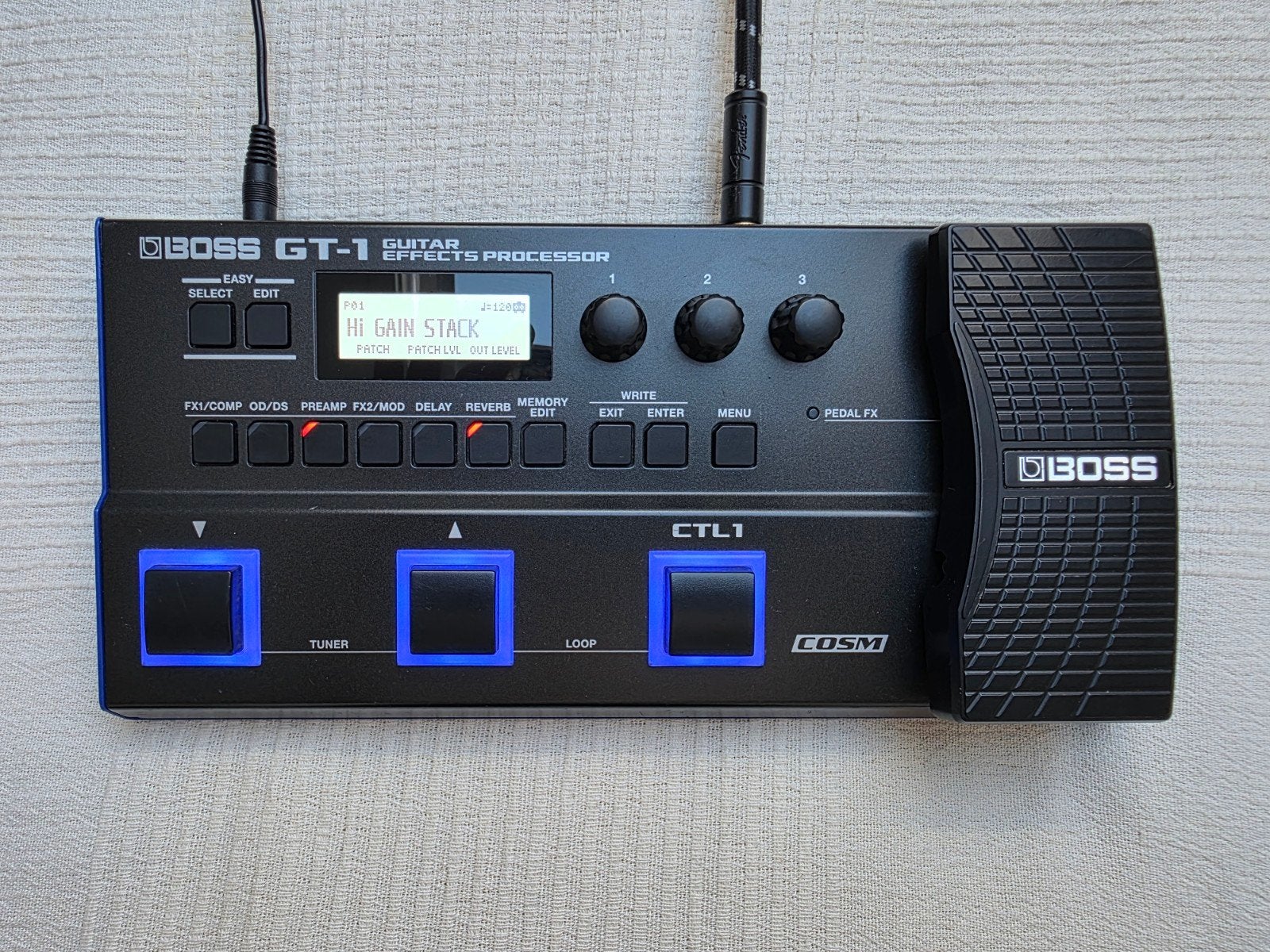 Boss GT-1 Multi-effect Pedaal - Gitaar Effecten Processor