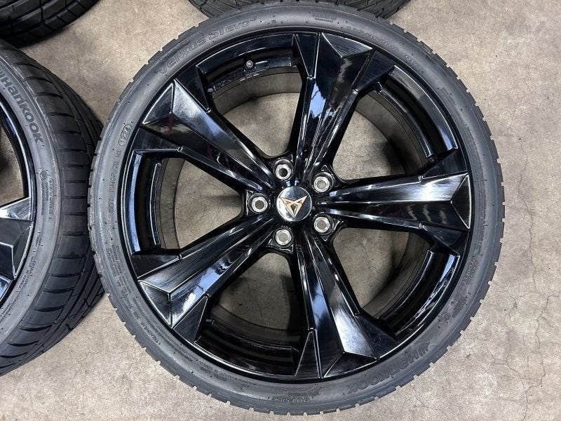 19 inch originele velgen + zomerbanden Cupra | Seat Leon, Auto-onderdelen, Banden en Velgen, 19 inch, -, -, Banden en Velgen