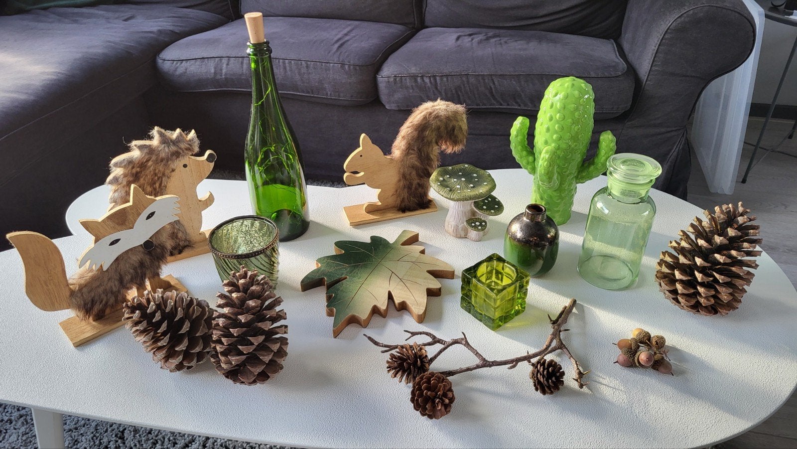 Herfst decoratie, Hout, Gebruikt, Meerkleurig, Ophalen of Verzenden