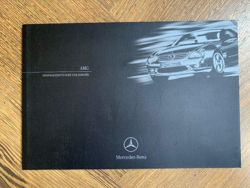 Accessoires folder Mercedes-Benz AMG 2002 totaalprogramma, Nieuw, Mercedes-Benz, Mercedes, Ophalen of Verzenden