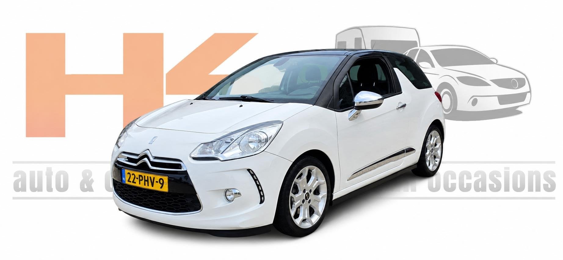 Citroen DS3 1.6 So Chic Clima, Bluetooth, LMV, PDC, Cruiseco, Auto's, Voorwielaandrijving, Euro 5, Stof, 4 cilinders