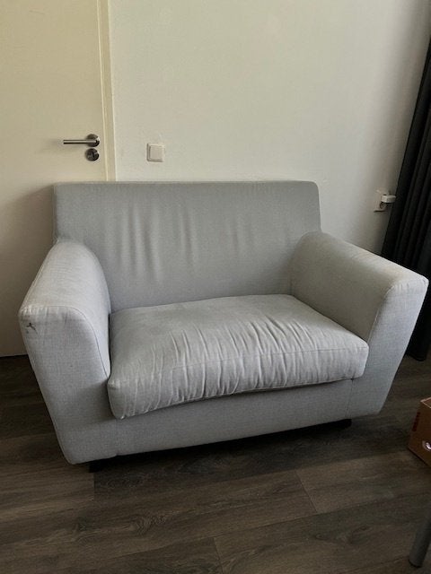 Comfortabele tweepersoonsbank - Gebruikt, goede staat, Huis en Inrichting, Ophalen, Gebruikt, Tweepersoons, 75 tot 100 cm