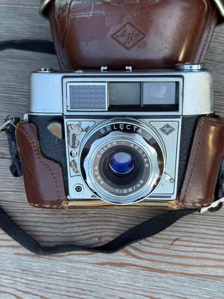 Vintage AFGA camera, Audio, Tv en Foto, Fotocamera's Analoog, Ophalen of Verzenden, Zo goed als nieuw, Compact, Overige Merken