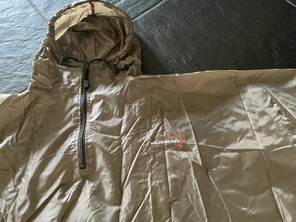 Wildebreast waterdichte poncho 1x gebruikt, Ophalen, Zo goed als nieuw, Regenponcho
