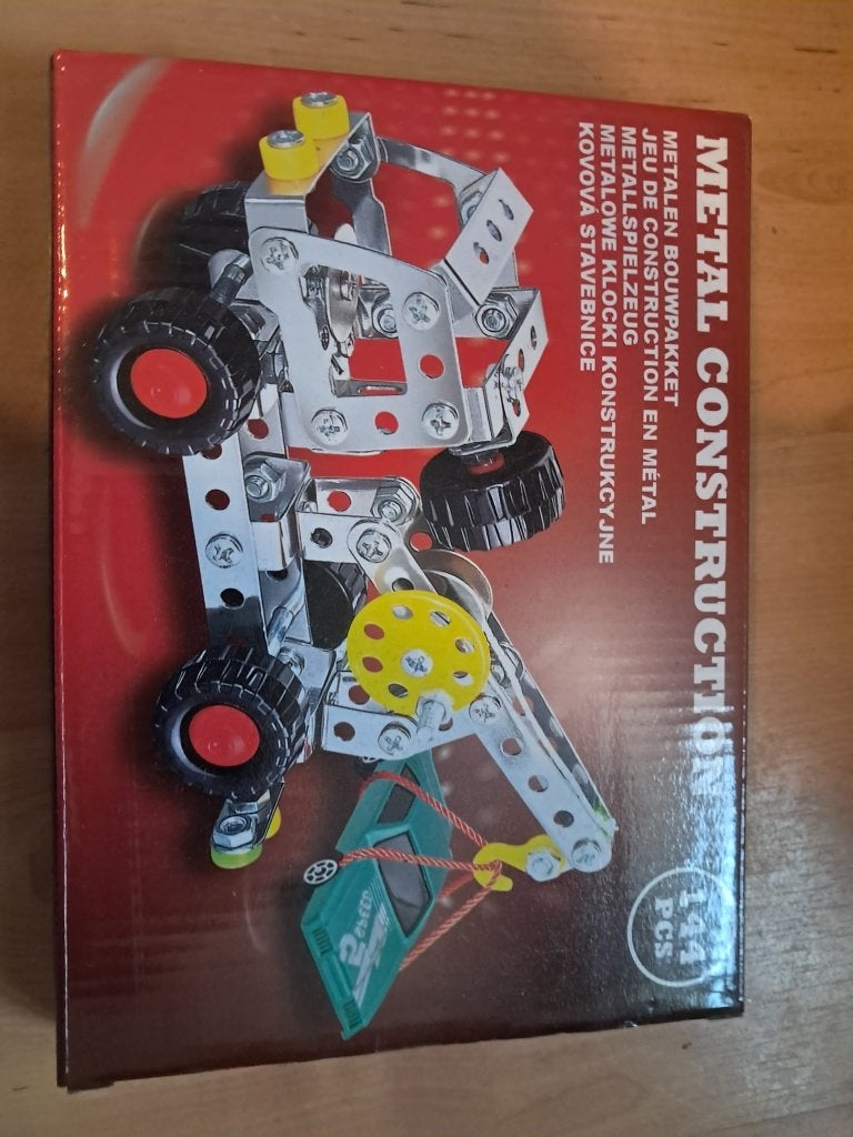 Metalen Bouw Kit Takelwagen met Auto, Ophalen of Verzenden, Nieuw