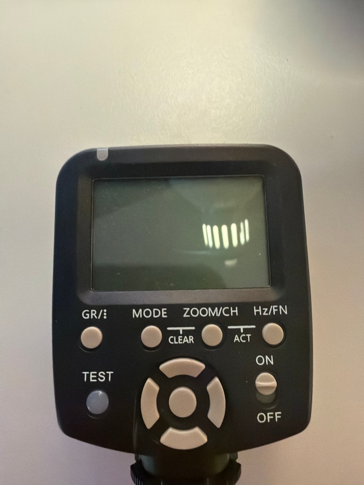 Yongnuo YN560-TX Manual Flash Controller - Klepje gelijmd, Gebruikt, Yongnuo, Verzenden, LCD-scherm