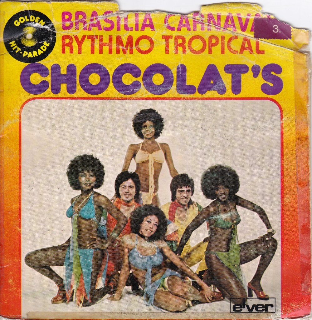 s 3453 Chocolat's – Brasilia Carnaval / Rythmo Tropical, Gebruikt, Fotohoes, Overige genres, 7 inch