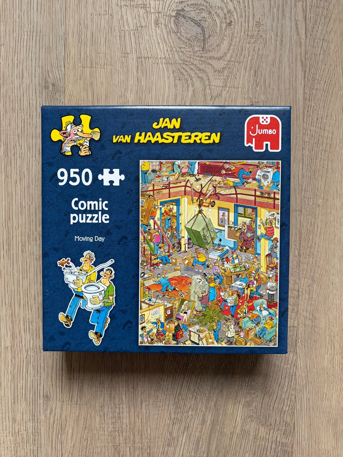 Jan van Haasteren 950 stukjes, Hobby en Vrije tijd, Ophalen, 500 t/m 1500 stukjes, Zo goed als nieuw