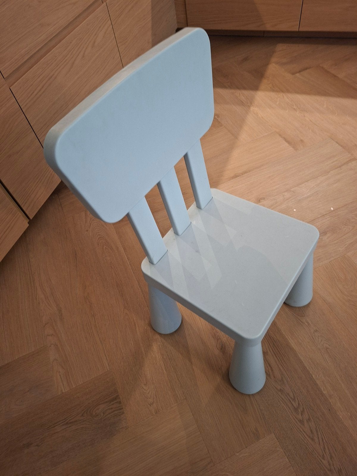 IKEA Mammut kinderstoel - lichtblauw, Ophalen