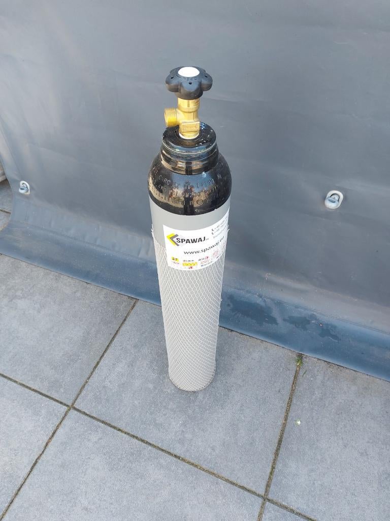 Stik stof fles, Ophalen