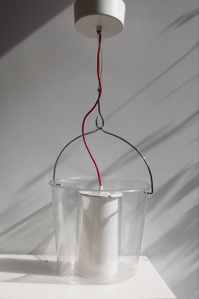 IKEA PS design hanglamp, Huis en Inrichting, Lampen | Hanglampen, Ophalen of Verzenden, Gebruikt, Kunststof, Minder dan 50 cm