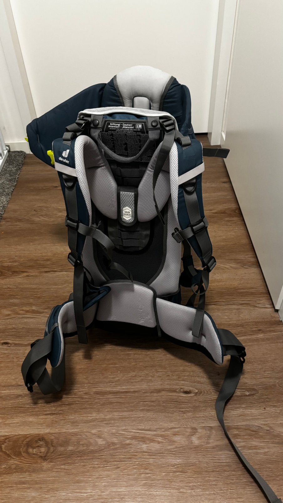 Deuter kinderdrager kid comfort 1, Overige typen, Zo goed als nieuw, Rug, Ophalen