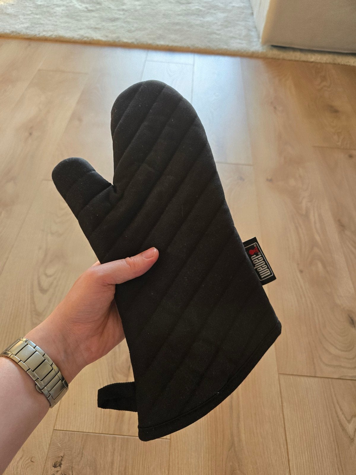 Weber Ovenwant Zwart - Nieuw ongebruikt, Ophalen, Overige typen, Zo goed als nieuw, Zwart