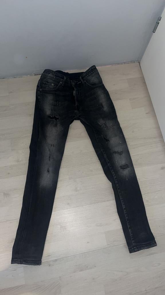 Dsquared2 jeans zwart maat 42, Dsquared2, Zwart, W32 (confectie 46) of kleiner, Ophalen of Verzenden