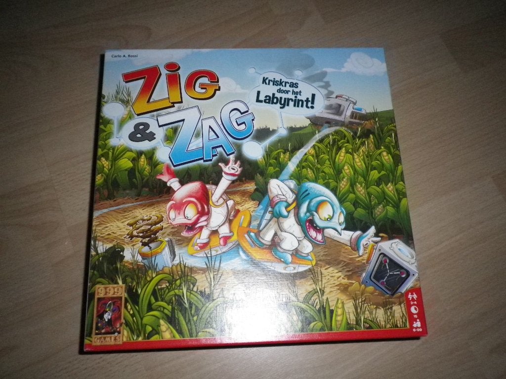 Zig Zag 999 spel, Ophalen, Zo goed als nieuw, 999 Games