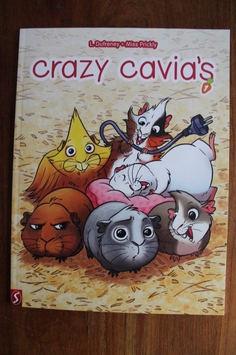 L. Dufreney & Miss Prickly - Crazy Cavia's 1, Eén stripboek, Ophalen of Verzenden, Zo goed als nieuw