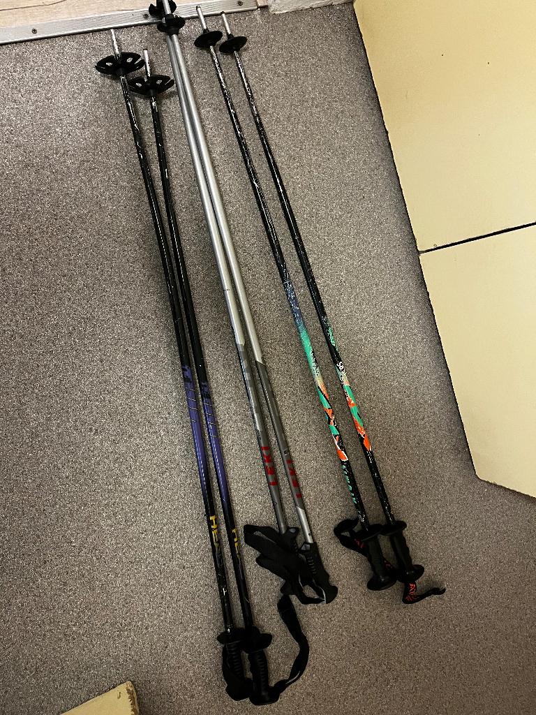 Skistokken, Gebruikt, Stokken, 100 tot 140 cm, Ophalen