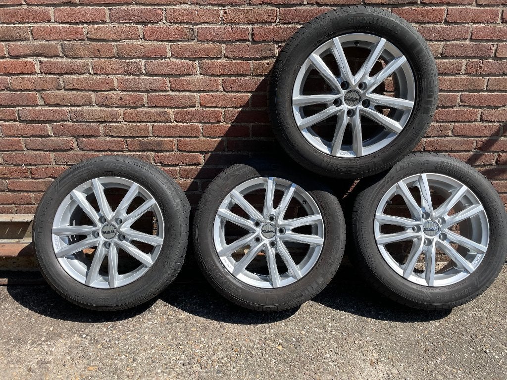 MAK velgen Volvo Ford modellen 5x108 Vredestein zomerbanden, Ophalen, 16 inch, Banden en Velgen, 205 mm