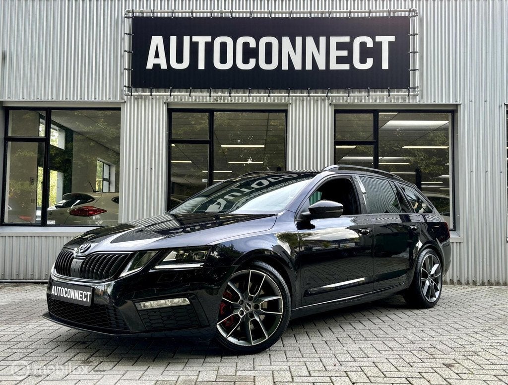 Skoda Octavia Combi 2.0 TSI RS. NAVI AUTOMAAT, CRUISE, STOEL, Auto's, Skoda, Gebruikt, 4 cilinders, 1984 cc, Alcantara