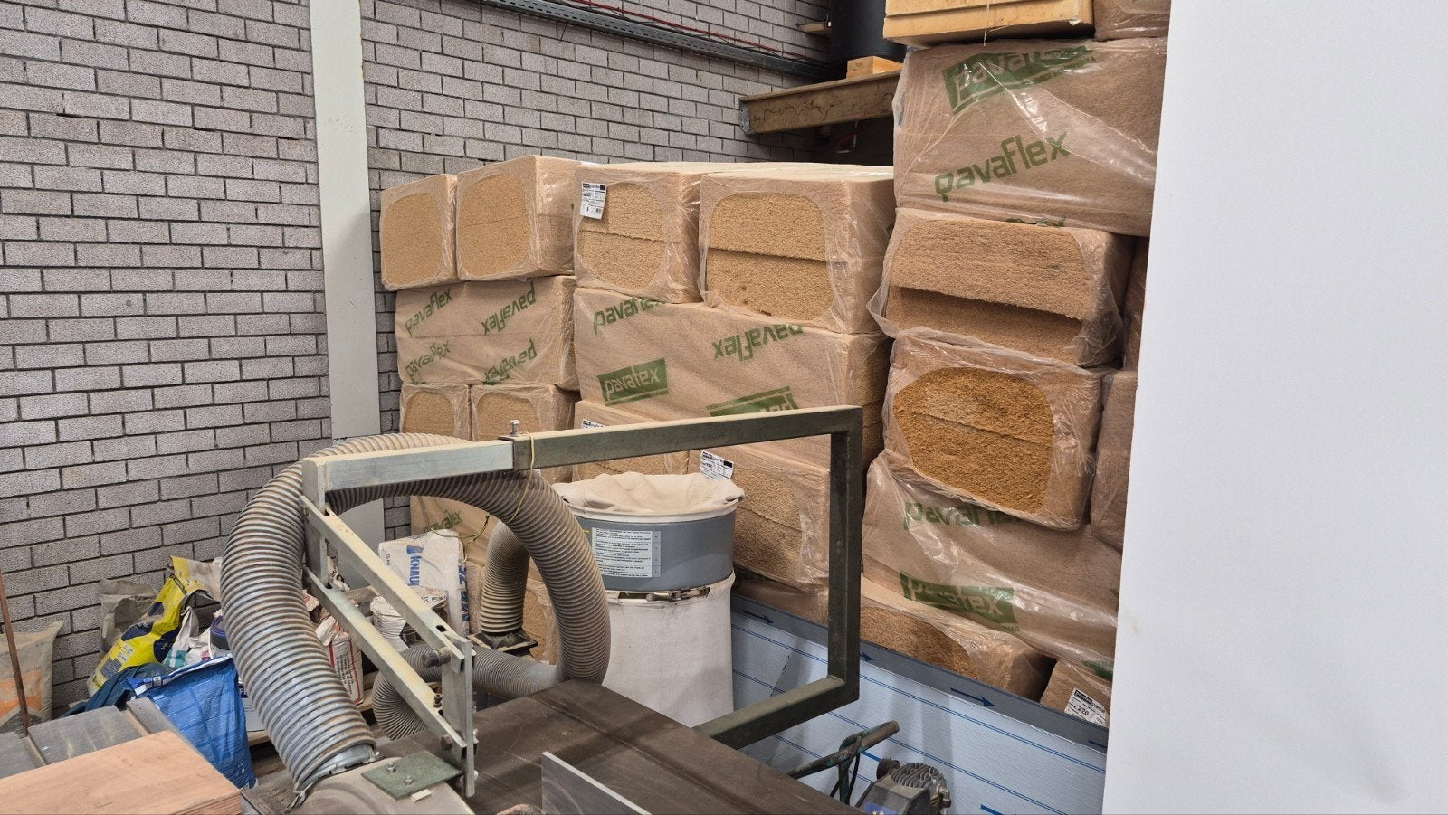 Pavaflex isolatieplaten - houtvezelisolatie, Ophalen