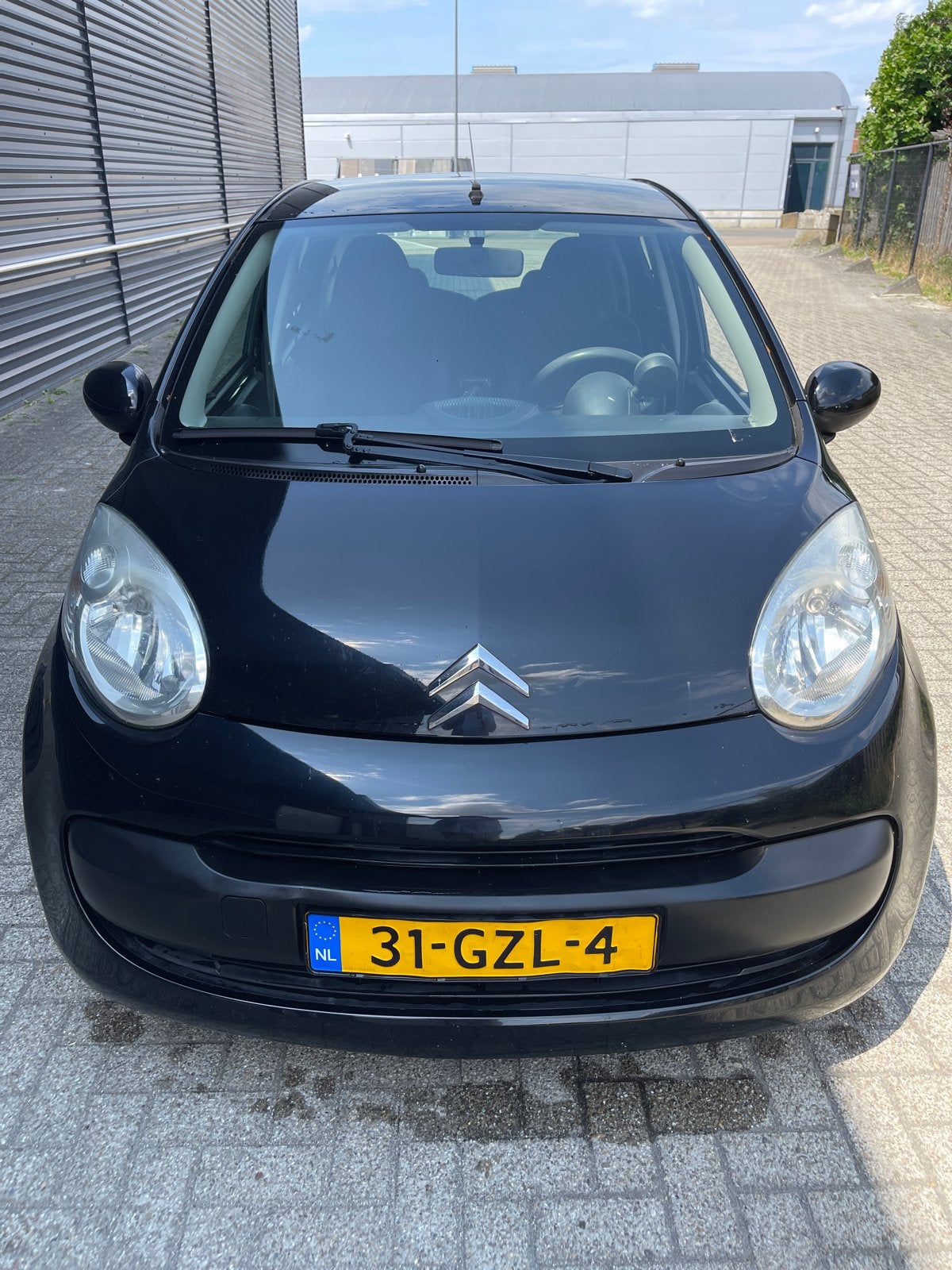 Citroën C1 1.0 5-DRS Sensodrive 2008 Zwart automaat airco, Auto's, Citroën, 4 stoelen, C1, Origineel Nederlands, Particulier