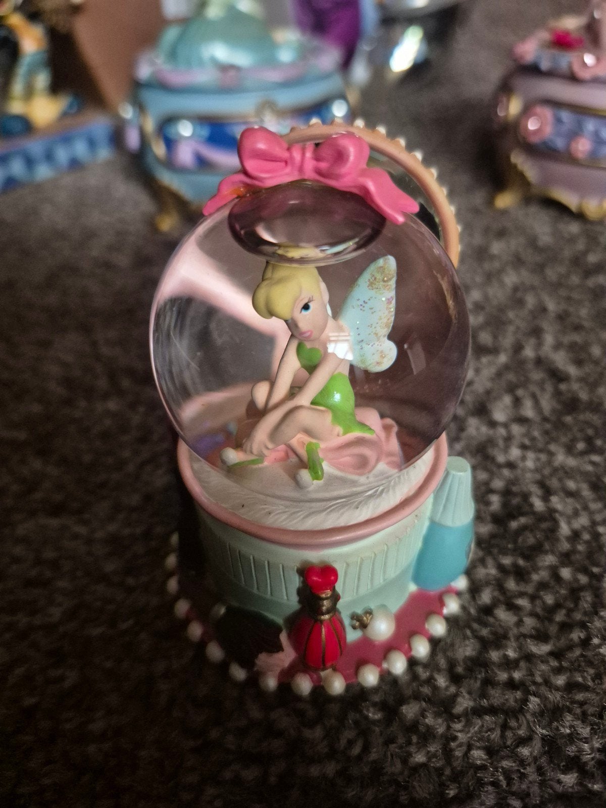 Tinkerbell Snowglobe  - Disney Verzamelobject, Ophalen of Verzenden, Zo goed als nieuw