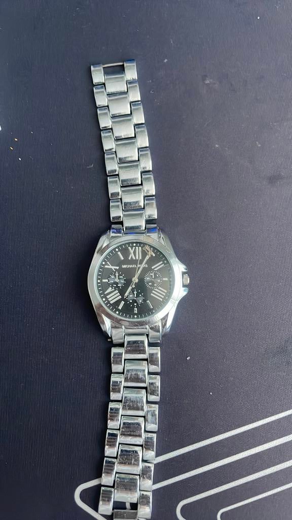 Michael kors horloge, Overige merken, Staal, Gebruikt, Polshorloge