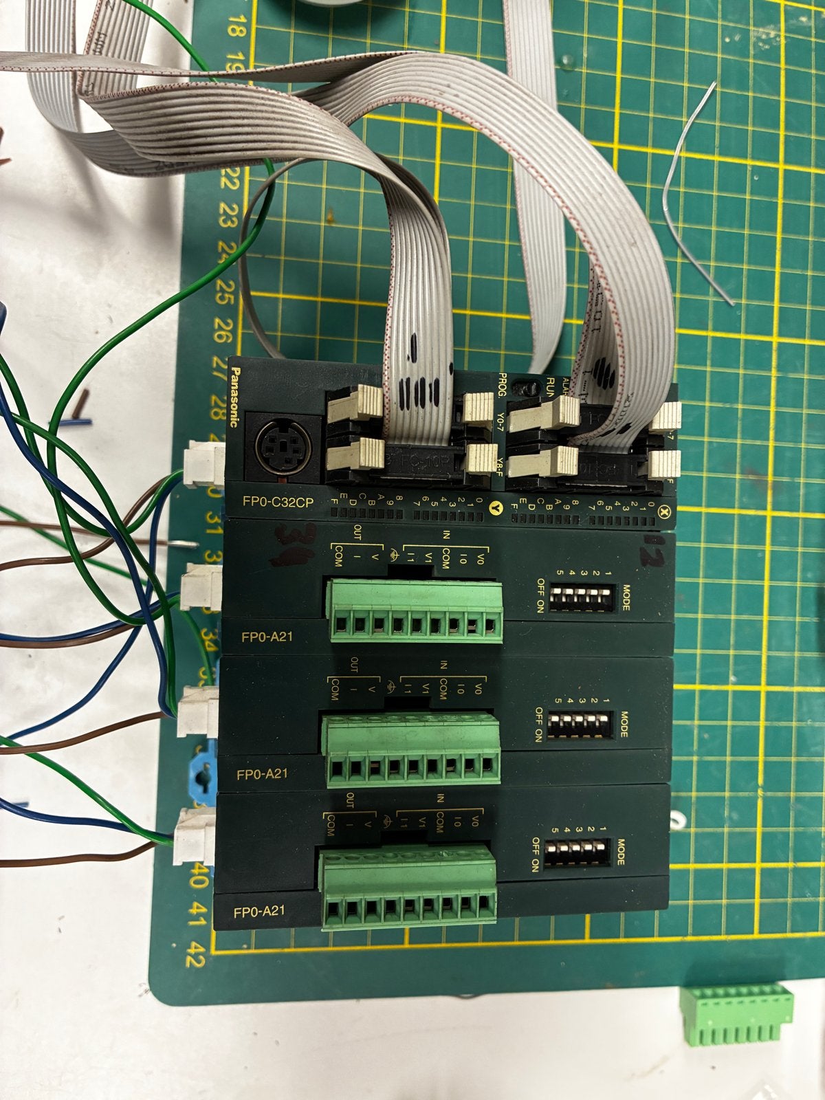 Panasonic PLC en 2 HMI's (waarvan 1 nieuw), Ophalen of Verzenden