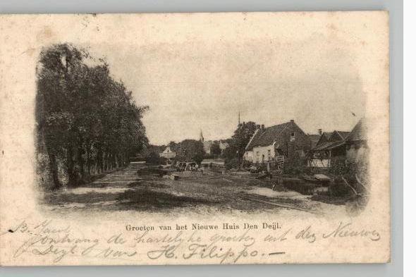 Wassenaar Het Nieuwe Huis Den Deijl st 1900