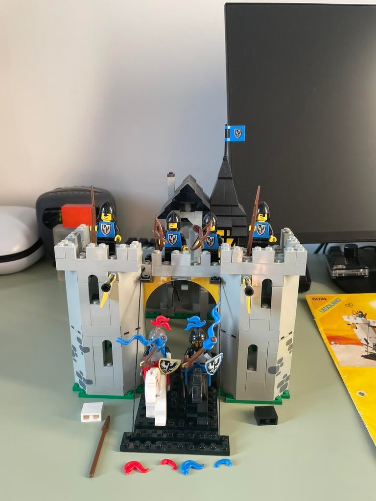 PERFECTE STAAT Black Falcon’s Fortress LEGO set 6074, Kinderen en Baby's, Speelgoed | Duplo en Lego, Lego, Ophalen of Verzenden