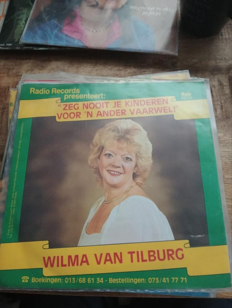 Wilma van Tilburg - zeg nooit je kinderen voor n ander vaarw, Ophalen of Verzenden, Zo goed als nieuw, Overige formaten, Levenslied of Smartlap