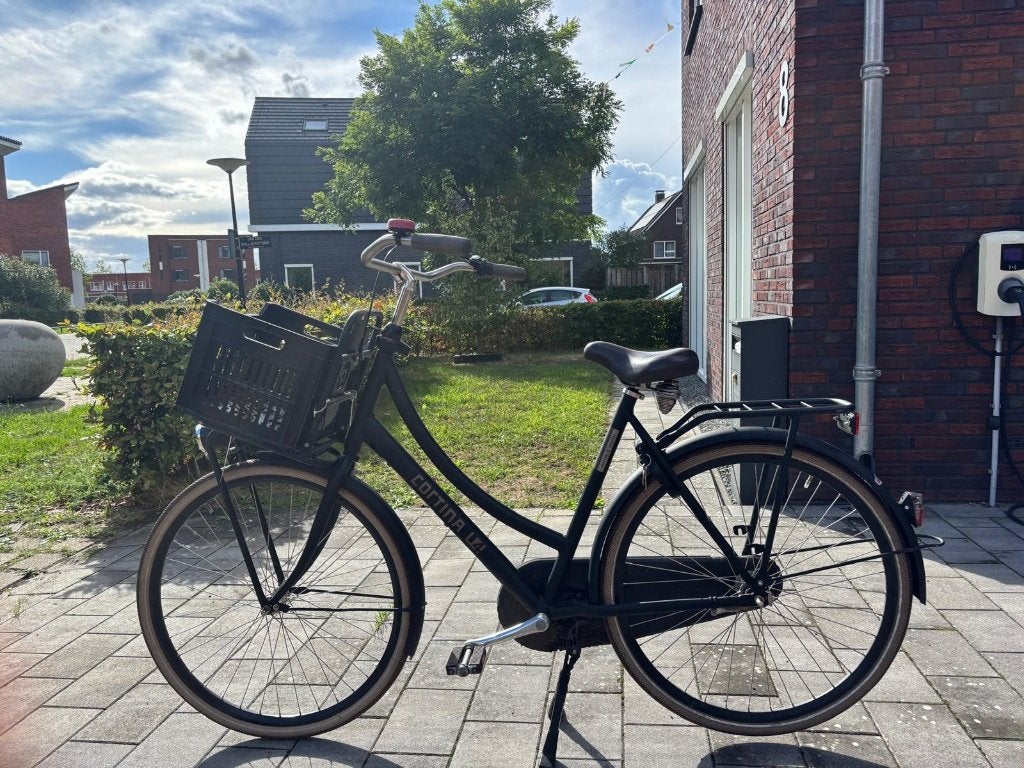 Cortina U4 dames fiets, Terugtraprem, Gebruikt, Versnellingen, 50 tot 53 cm