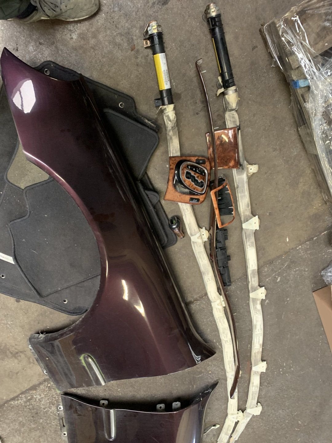Mercedes-Benz S-Klasse W220 airbag L+R, -, -, -