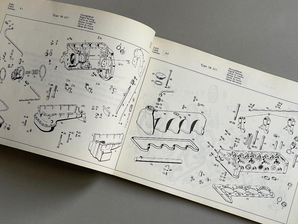 Onderdelen Catalogus  Mercedes - Benz Type 190c 200  (1965) , Ophalen of Verzenden