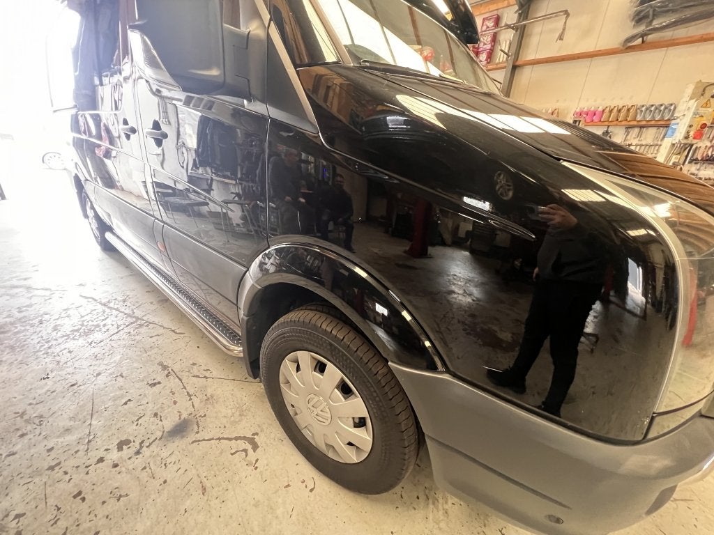 Crafter 2006-2017 Sidebars met rvs traanplaat