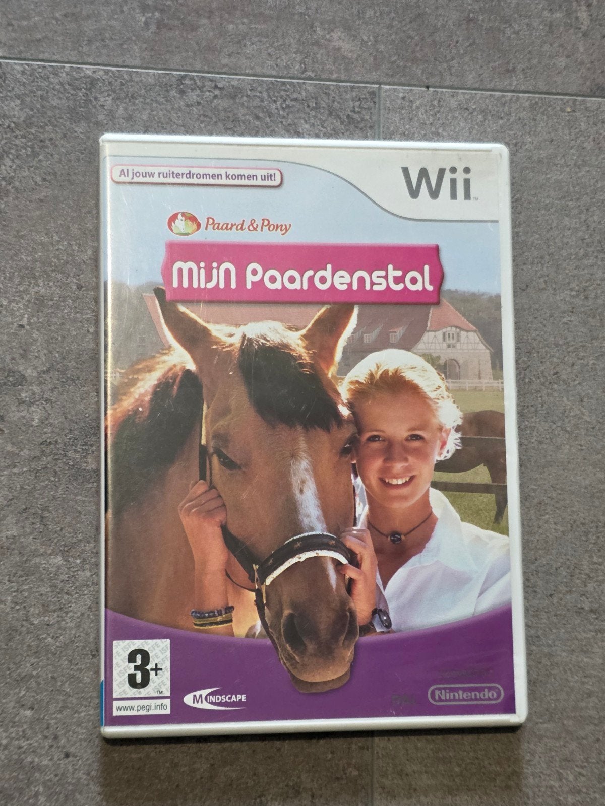 Nintendo Wii spel game Paard & Pony Mijn Paardenstal, Ophalen of Verzenden, Zo goed als nieuw, Sport