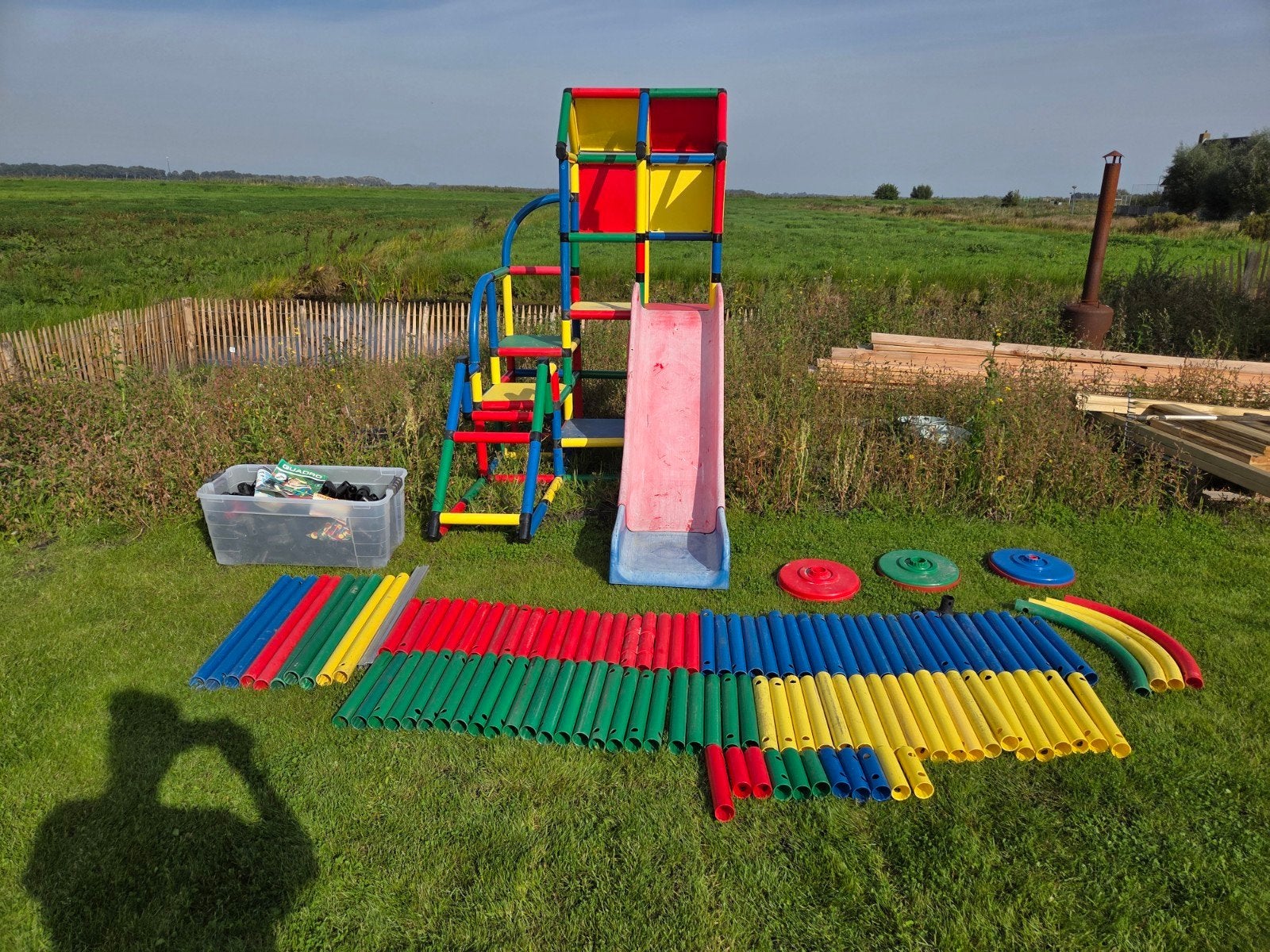 Quadro klimtoestel modulair, Kinderen en Baby's, Ophalen, Glijbaan