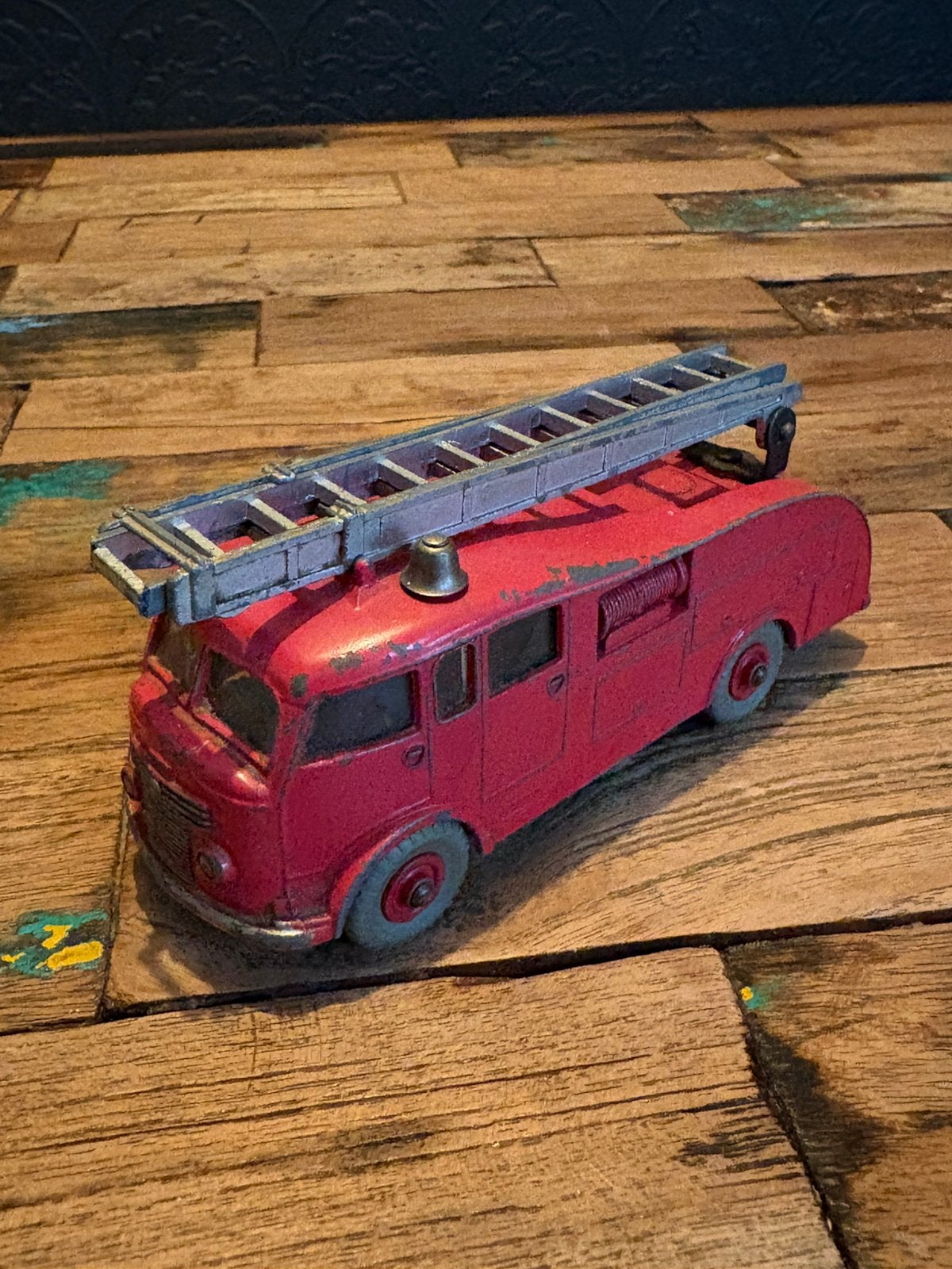 Dinky Supertoys 955 Fire Engine originele brandweerwagen, Ophalen of Verzenden, Zo goed als nieuw, Bus of Vrachtwagen, Overige merken