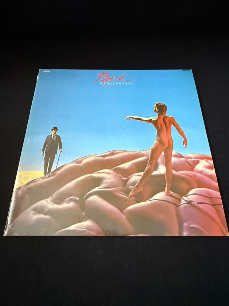 Rush - Hemisphere - LP, Cd's en Dvd's, Vinyl | Rock, Inclusief poster, Ophalen of Verzenden, Zo goed als nieuw, 12 inch