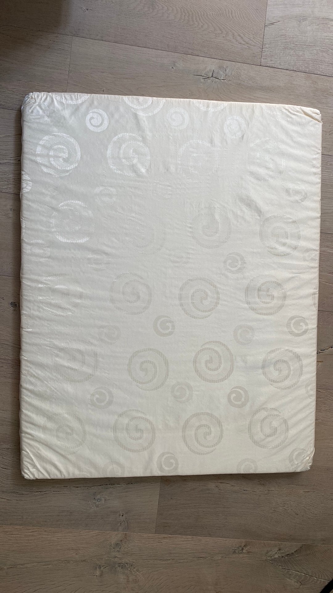Boxmatras 80x100 cm, incl zwarte hoes, Ophalen, Zo goed als nieuw